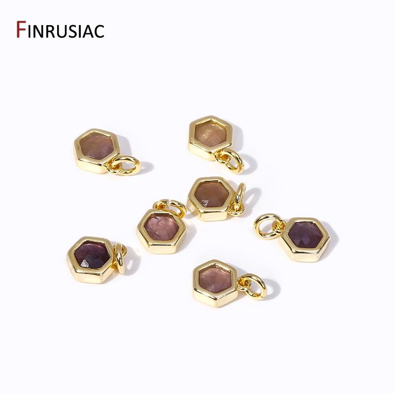 14K Gold Plated Brass 12 Colors Birthstones Charms Pendants For Jewelry Making, Handmade DIY Necklace Accessories 2 pieces
14K Gold Plated Brass 12 Colors Birthstones Charms Pendants For Jewelry Making, Handmade DIY Necklace Accessories 2 pieces