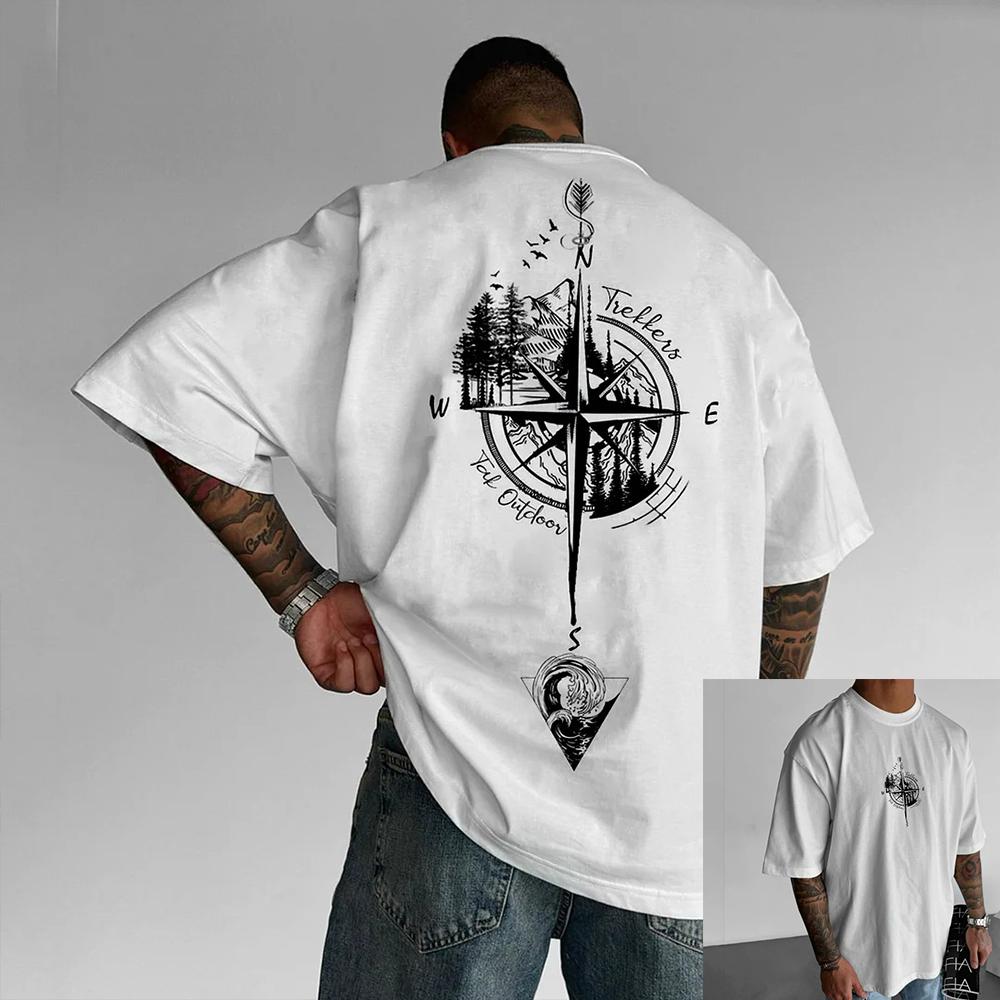 Summer men s Harajuku shirt with compass pattern, women s luxury 100% pure cotton short-sleeved T-shirt, men s casual retro top 4XL
Summer men s Harajuku shirt with compass pattern, women s luxury 100% pure cotton short-sleeved T-shirt, men s casual retro top 4XL