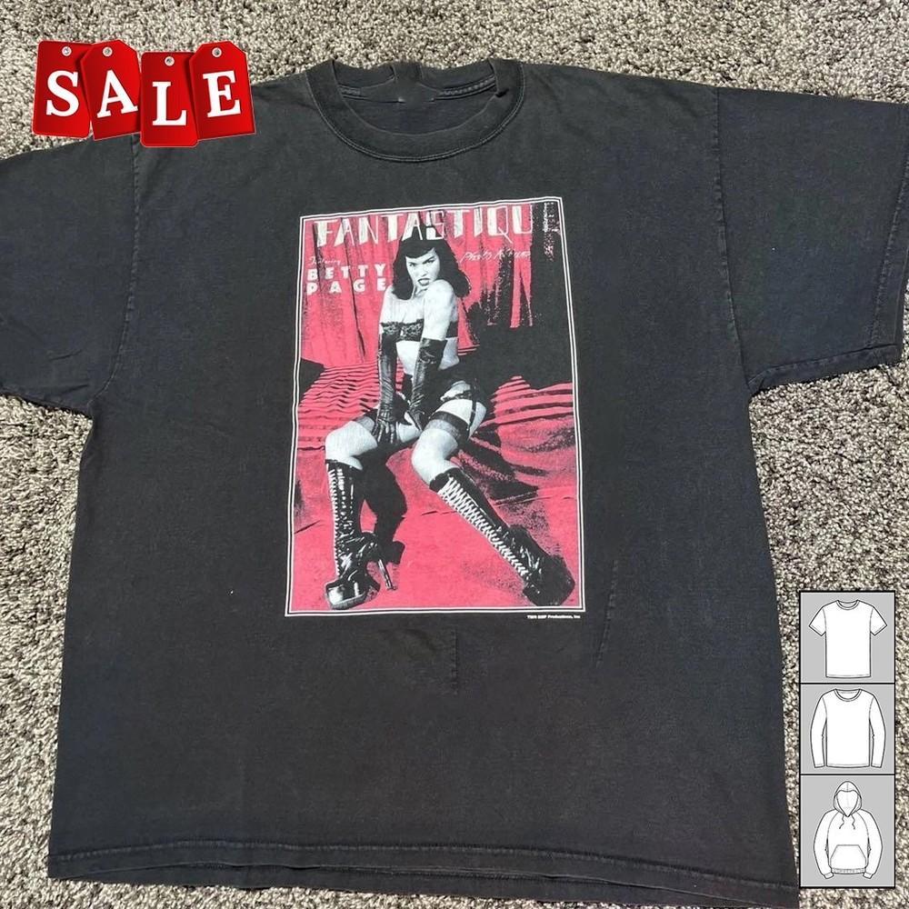 Hot Bettie Page Gift For Fans Unisex S235XL TShirt WE680 Unisex T-Shirt XL
Hot Bettie Page Gift For Fans Unisex S235XL TShirt WE680 Unisex T-Shirt XL