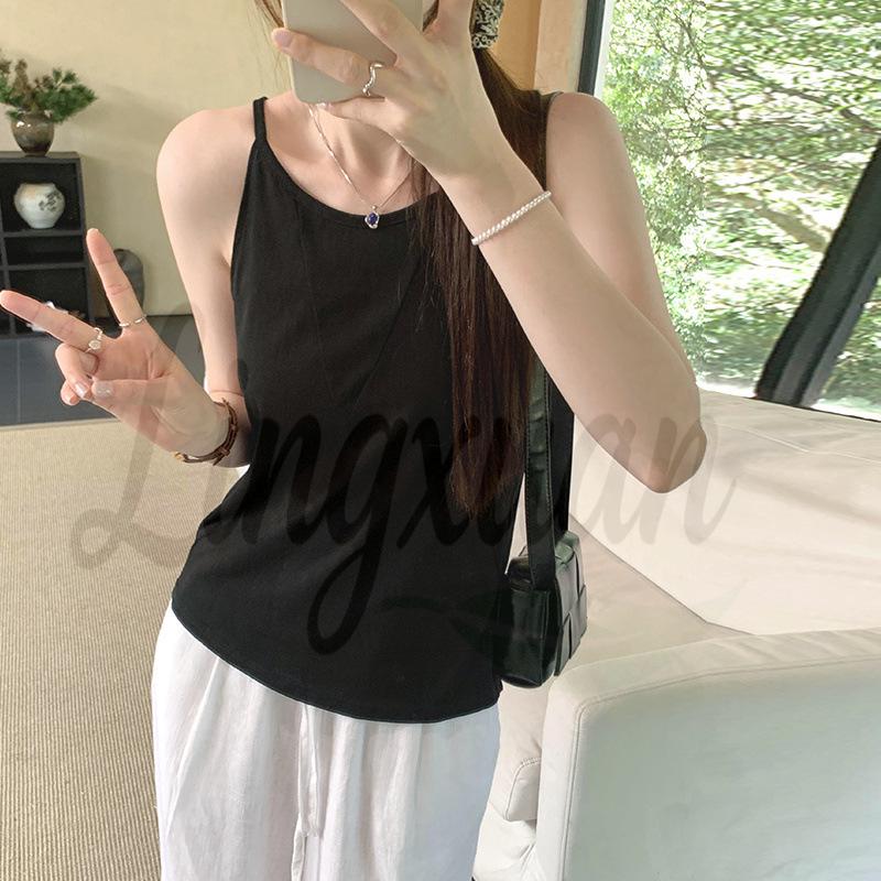 French Style Sleeveless Hollow-Back Vest - Summer 2026 XL
French Style Sleeveless Hollow-Back Vest - Summer 2026 XL