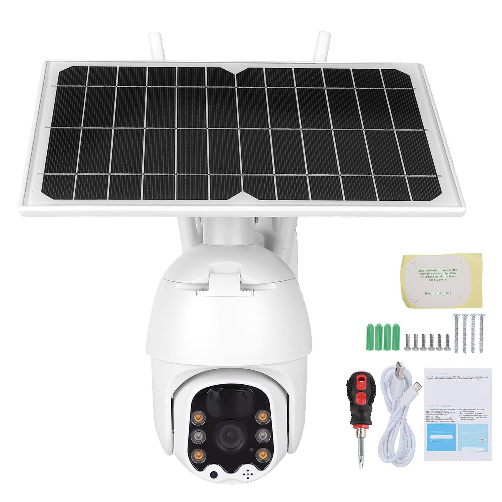 PTZ Camera 1080P HD 4G Full Color Solar Night View IP66 Waterproof PIR Alarm Home Security European
PTZ Camera 1080P HD 4G Full Color Solar Night View IP66 Waterproof PIR Alarm Home Security European