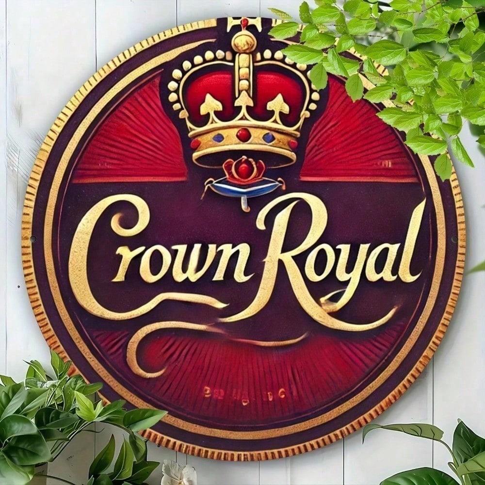 Vintage Round Metal Tin Sign 8 Inch Crown Royal Wall Decor for Home Bar Man Cave Garage Pub різнокольоровий
Vintage Round Metal Tin Sign 8 Inch Crown Royal Wall Decor for Home Bar Man Cave Garage Pub різнокольоровий
