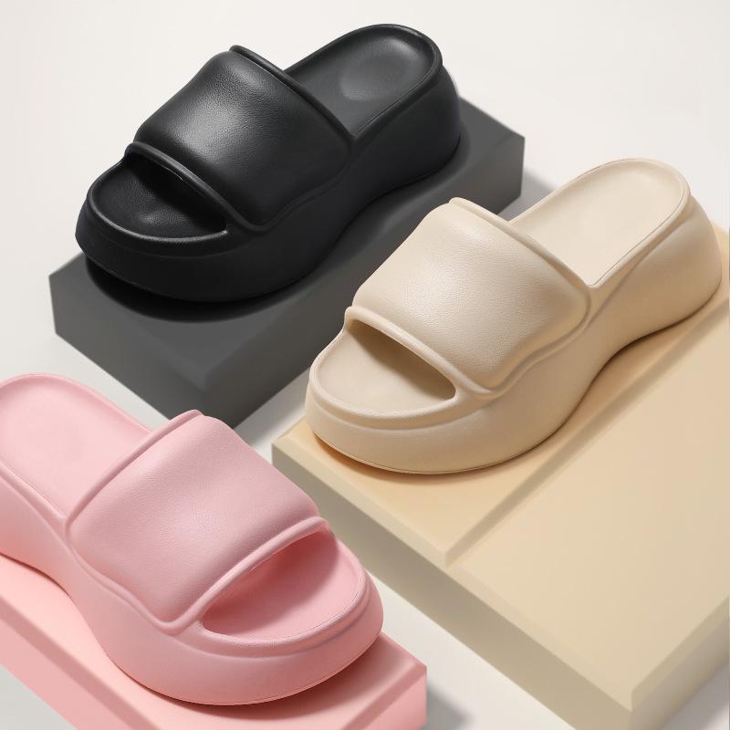 Женские сандалии Eva Soft-Feel с толстой подошвой, нескользящие, для использования в помещении и на улице 36/37 чёрный
Женские сандалии Eva Soft-Feel с толстой подошвой, нескользящие, для использования в помещении и на улице 36/37 чёрный