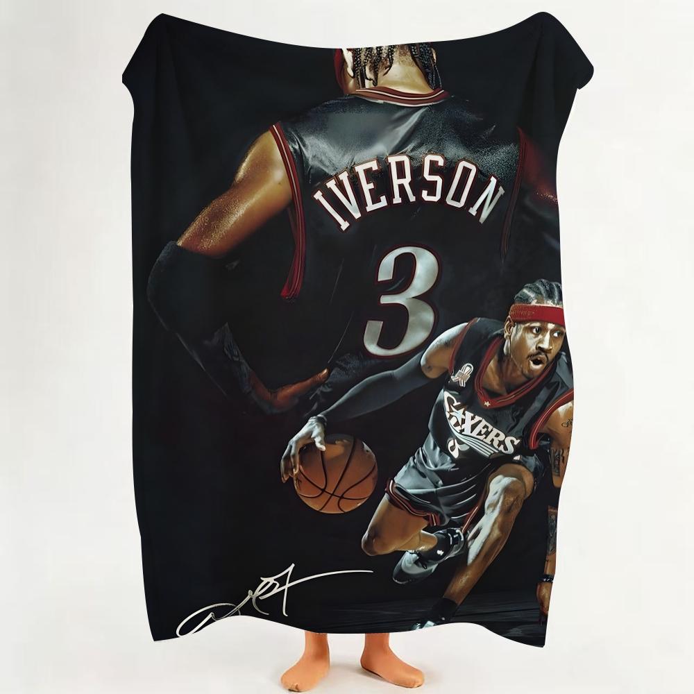 Athlete A Allen I Iverson Throw Flannel Throw Blanket Suitable for Sofa Living Room Bedroom 75cmx90cm
Athlete A Allen I Iverson Throw Flannel Throw Blanket Suitable for Sofa Living Room Bedroom 75cmx90cm