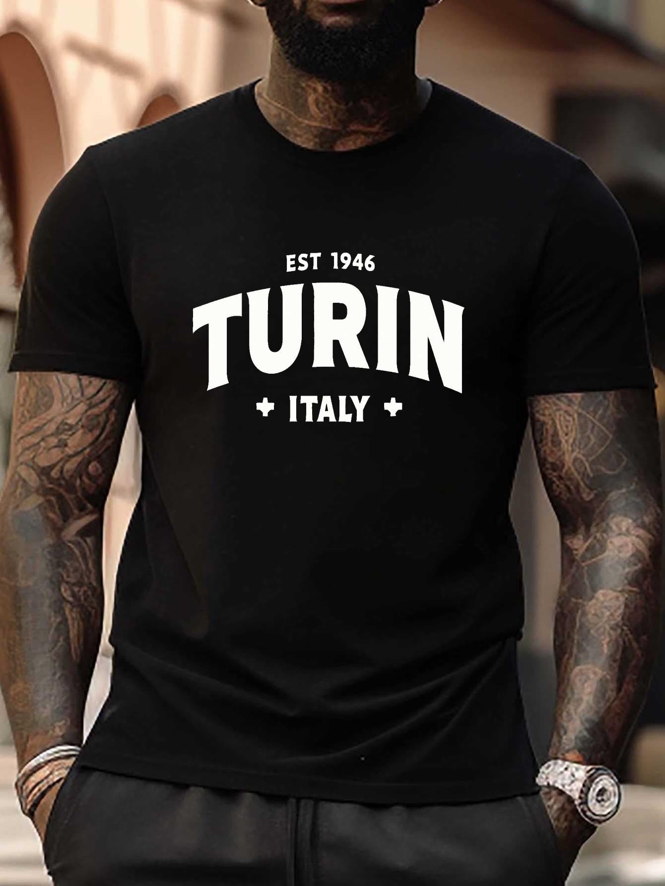 Turin Italy Plus Size T-shirt - Heavyweight 1946 Establishment Year Design M
Turin Italy Plus Size T-shirt - Heavyweight 1946 Establishment Year Design M