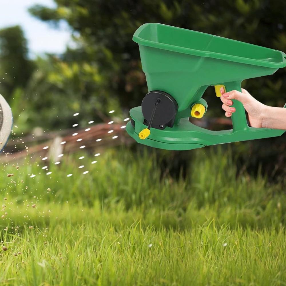 1.5L Capacity Gardening Seed Spreader 5 Gears Adjustable Gardening Seeder Manual Seeder Lawn зелений
1.5L Capacity Gardening Seed Spreader 5 Gears Adjustable Gardening Seeder Manual Seeder Lawn зелений