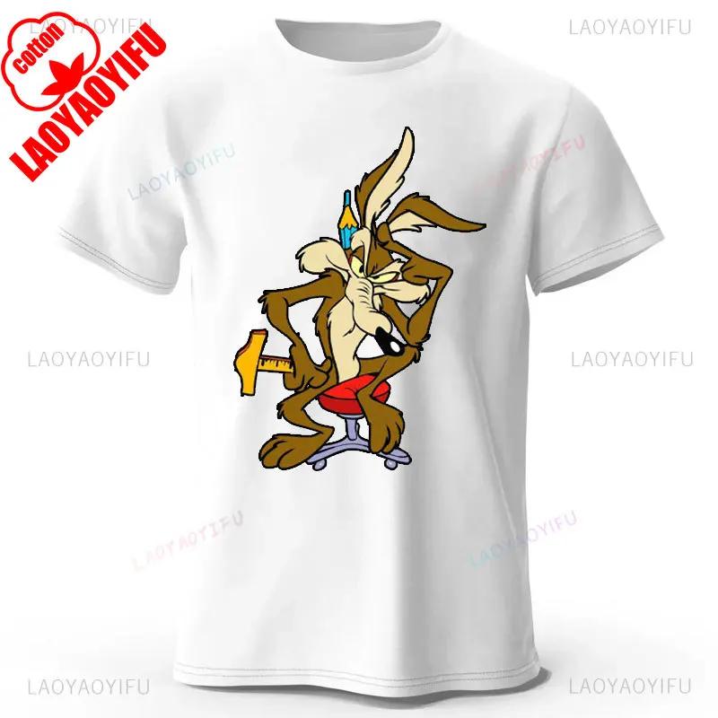 Мультяшні футболки Wile E Coyote Довіряй мені, я інженер Принт Модний Бавовняний Y2k Класична Смішна Чоловіча Футболка Літня Camisetas 4XL
Мультяшні футболки Wile E Coyote Довіряй мені, я інженер Принт Модний Бавовняний Y2k Класична Смішна Чоловіча Футболка Літня Camisetas 4XL