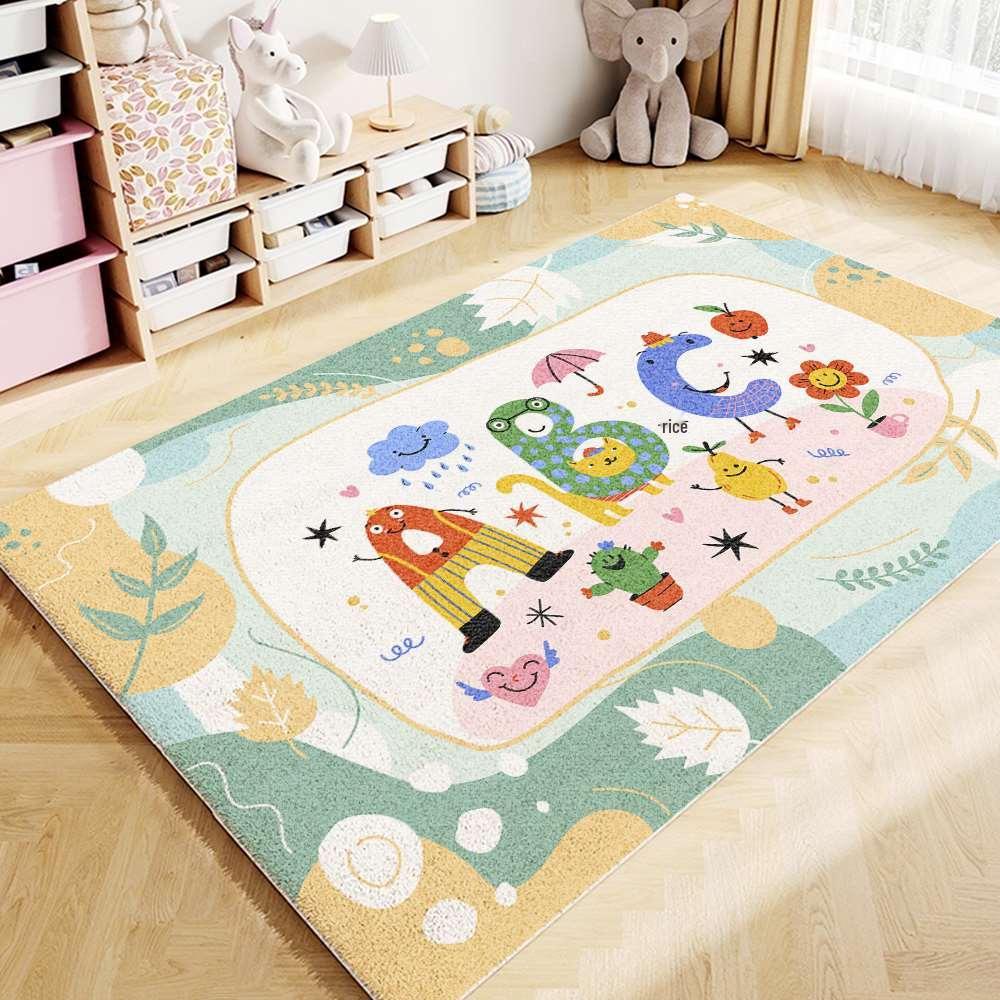 Flannel Slow Rebound Sponge Cartoon Letters Floor Mat for Living Rooms 60x90cm
Flannel Slow Rebound Sponge Cartoon Letters Floor Mat for Living Rooms 60x90cm