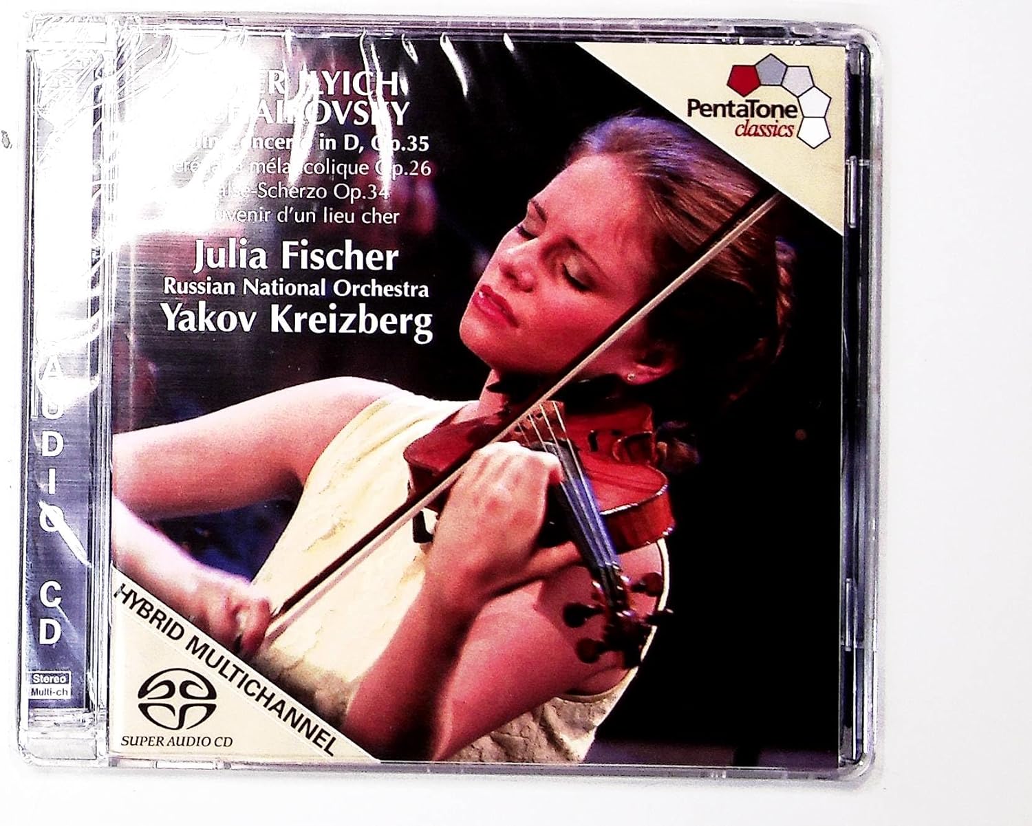 CD ПЁТР ИЛЬИЧ ЧАЙКОВСКИЙ, ЯКОВ КР - Концерт для скрипки (Гибр) PTC5186095 PentaTone класс 2006 Неизвестный Классический Б/У
CD ПЁТР ИЛЬИЧ ЧАЙКОВСКИЙ, ЯКОВ КР - Концерт для скрипки (Гибр) PTC5186095 PentaTone класс 2006 Неизвестный Классический Б/У