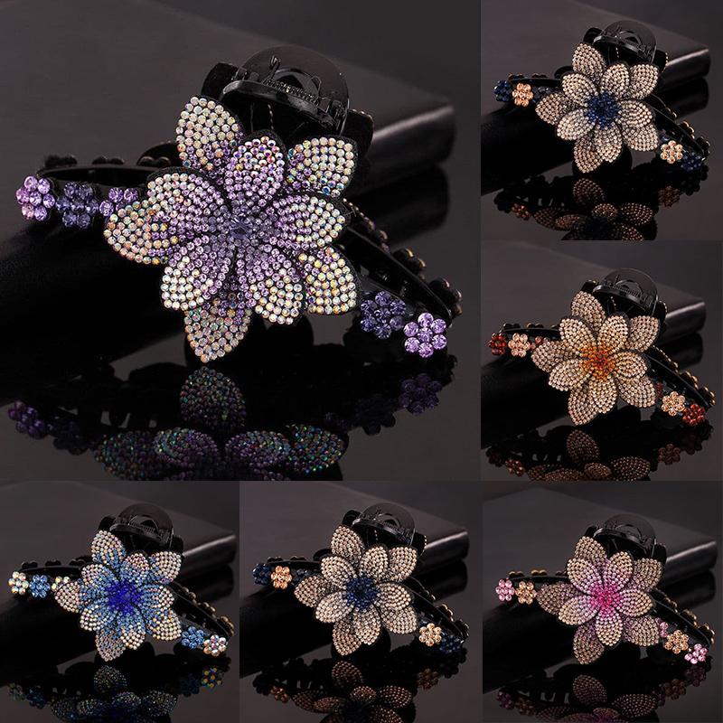 Flower Head Accessories Barrettes Elegant Simple Head Clip Hair Clip Hair Claw 12cm рожевий
Flower Head Accessories Barrettes Elegant Simple Head Clip Hair Clip Hair Claw 12cm рожевий