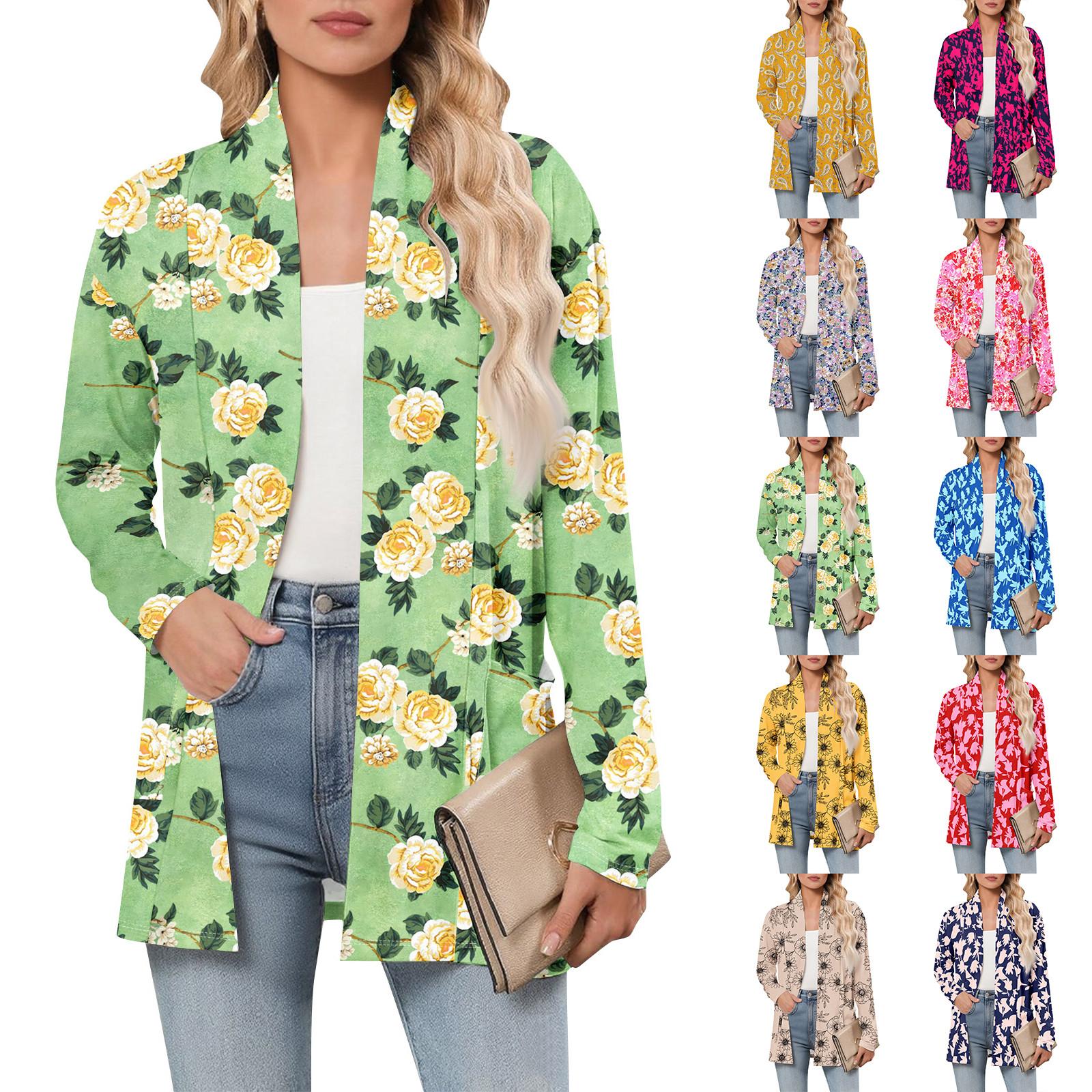 Women s Long Sleeve Cardigan V Neck Fashion Printed Shirt Lightweight Casual Loose Thin Cardigans With Pockets L хакі
Women s Long Sleeve Cardigan V Neck Fashion Printed Shirt Lightweight Casual Loose Thin Cardigans With Pockets L хакі