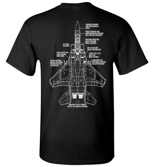 F15 Brings The Freedom Fashion Fighter Blueprint Design Printed TShirt Summer Cotton Short Sleeve Men T Shirt Streetwear S
F15 Brings The Freedom Fashion Fighter Blueprint Design Printed TShirt Summer Cotton Short Sleeve Men T Shirt Streetwear S