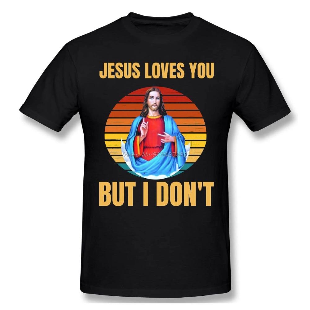 Jesus Loves You But I Don t Print Cotton T-Shirt Camiseta Hombre Funny Humor Guotes Slang Men Fashion Streetwear Shirt Gift XXXXXL чорний
Jesus Loves You But I Don t Print Cotton T-Shirt Camiseta Hombre Funny Humor Guotes Slang Men Fashion Streetwear Shirt Gift XXXXXL чорний