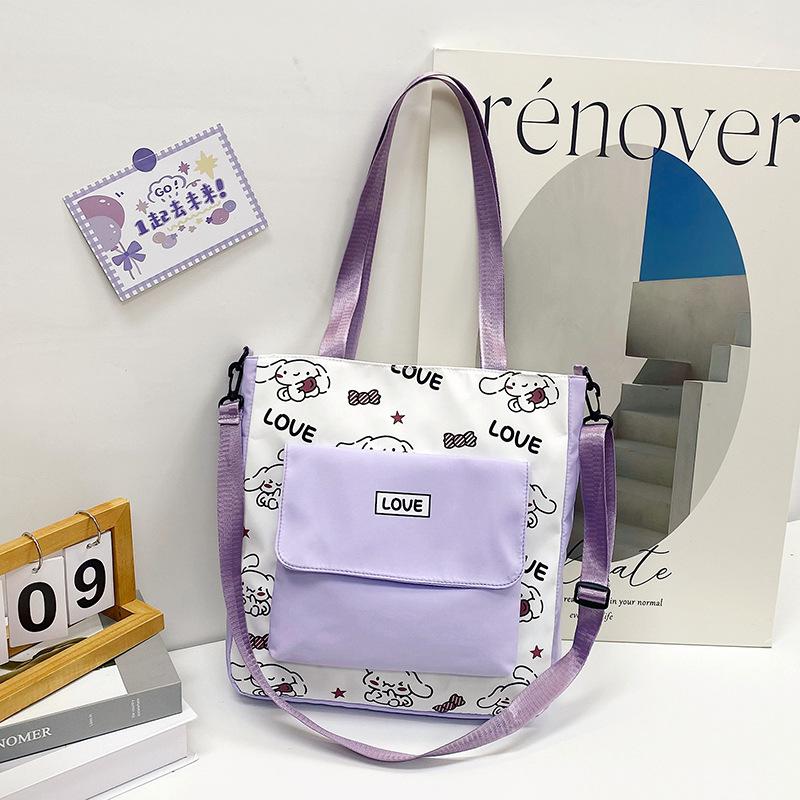 2025 новая милая сумка-мессенджер на плечо для студентов кампуса в стиле Харадзюку, большая вместимость, нейлоновая женская сумка фиолетовый
2025 новая милая сумка-мессенджер на плечо для студентов кампуса в стиле Харадзюку, большая вместимость, нейлоновая женская сумка фиолетовый