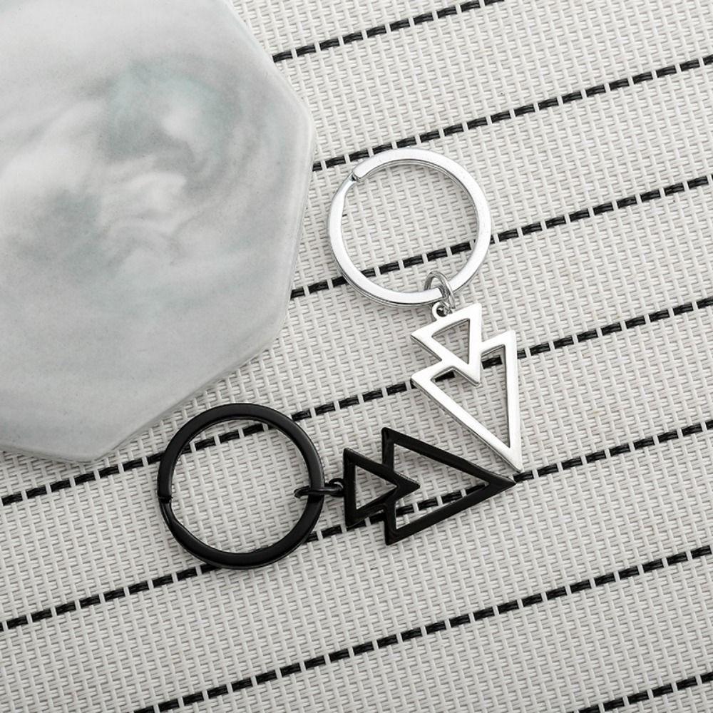 Simplicity Overlapping Triangles Keychain Inverted Triangle Hollow Geometric Keyring Kids Gift
Simplicity Overlapping Triangles Keychain Inverted Triangle Hollow Geometric Keyring Kids Gift