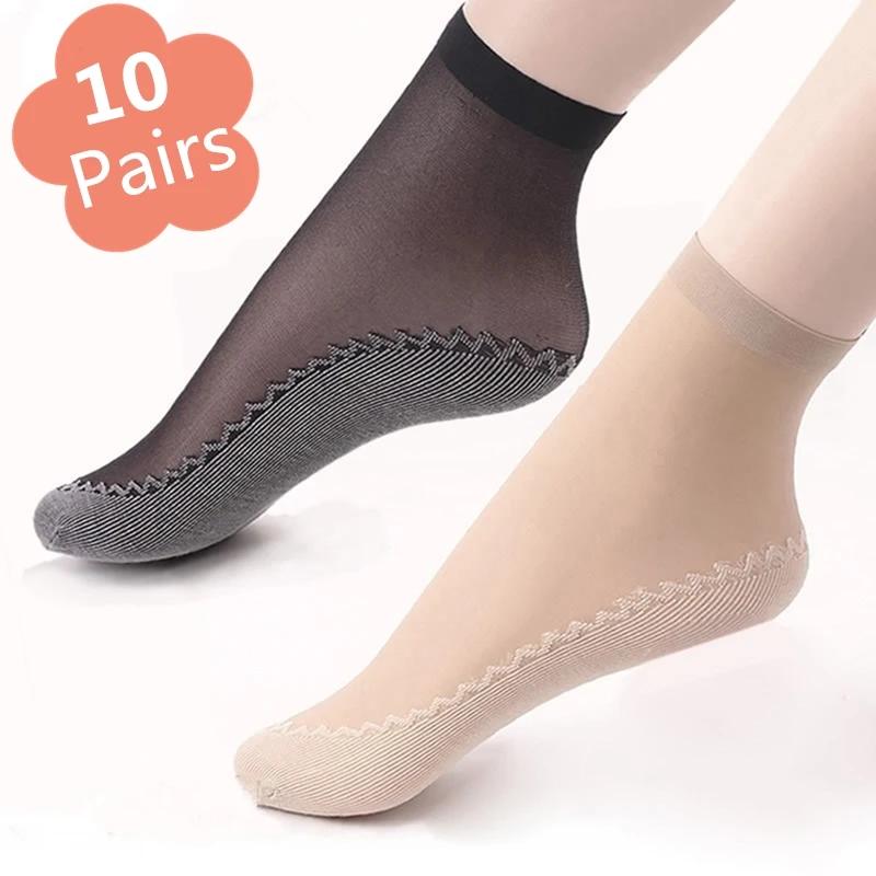 Hot Sale! 10 Pairs/Lot High Quality Women Velvet Socks Female Socks Spring Antumn Thin Silk Transparent Ankle Women s Socks Set
Hot Sale! 10 Pairs/Lot High Quality Women Velvet Socks Female Socks Spring Antumn Thin Silk Transparent Ankle Women s Socks Set