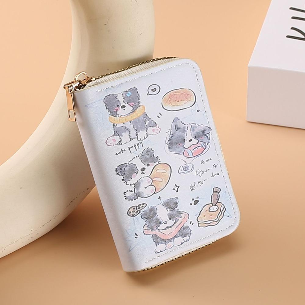 Premium Cute Puppy Girls Short Wallet Compact 9-Card Position Cartoon ID Card Bag Portable Lightweight Zipper Coin Purse Women
Premium Cute Puppy Girls Short Wallet Compact 9-Card Position Cartoon ID Card Bag Portable Lightweight Zipper Coin Purse Women
