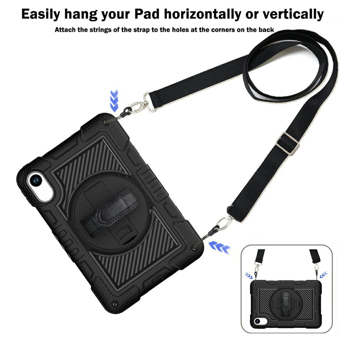 For Xiaomi Redmi Pad SE 11 2025 Tablet Case Silicone+PC Shockproof Cover with Kickstand Shoulder Strap Red+Black
For Xiaomi Redmi Pad SE 11 2025 Tablet Case Silicone+PC Shockproof Cover with Kickstand Shoulder Strap Red+Black