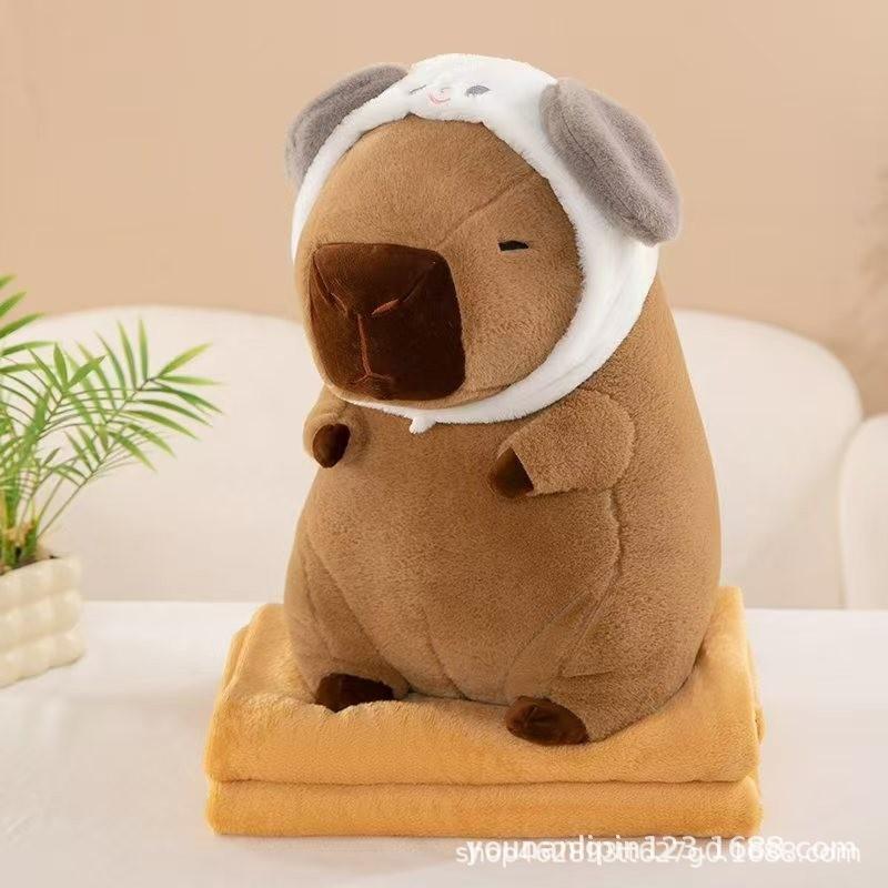 Capybara Plush Toy 15 Inch Air Conditioning Blanket Stuffed Animal Gift Doll Dog
Capybara Plush Toy 15 Inch Air Conditioning Blanket Stuffed Animal Gift Doll Dog