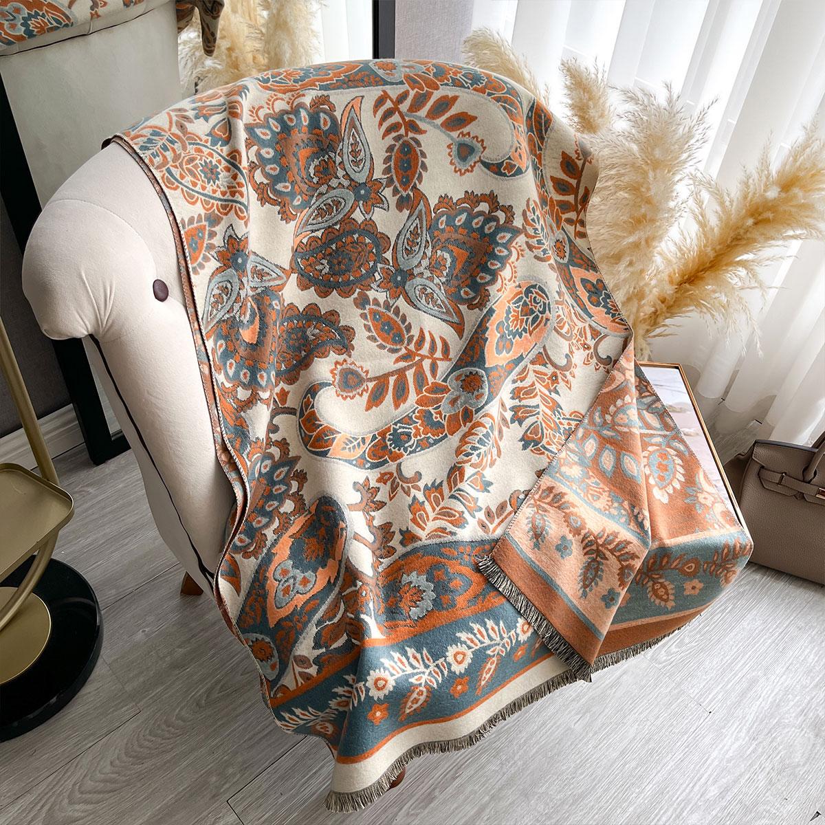Winter Imitation Cashmere Scarf Women Design Outdoor Warm Pashmina Blanket Scarves Female Shawl Wraps Thick Foulard Bufanda
Winter Imitation Cashmere Scarf Women Design Outdoor Warm Pashmina Blanket Scarves Female Shawl Wraps Thick Foulard Bufanda