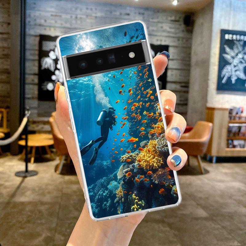 Phone Case For Google Pixel 9 8 7 6 9A 8A 7A 6A 5 4 5A 4A 3A Pro XL Soft Clear TPU Transparent Cover Diver Diving Google Pixel 9a
Phone Case For Google Pixel 9 8 7 6 9A 8A 7A 6A 5 4 5A 4A 3A Pro XL Soft Clear TPU Transparent Cover Diver Diving Google Pixel 9a