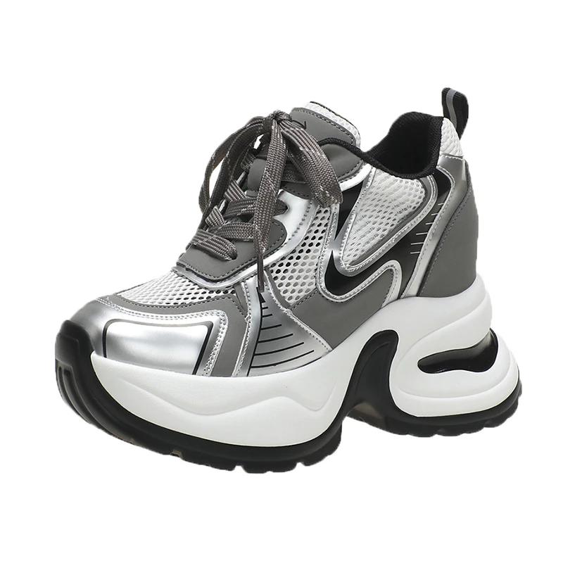 Fashion 2025 New Ladies Shoes Mesh Women s Vulcanize Shoes Mixed Colors Breathable Women Sneakers Increase Height Lace Up Casual Shoes 34 серебряный
Fashion 2025 New Ladies Shoes Mesh Women s Vulcanize Shoes Mixed Colors Breathable Women Sneakers Increase Height Lace Up Casual Shoes 34 серебряный