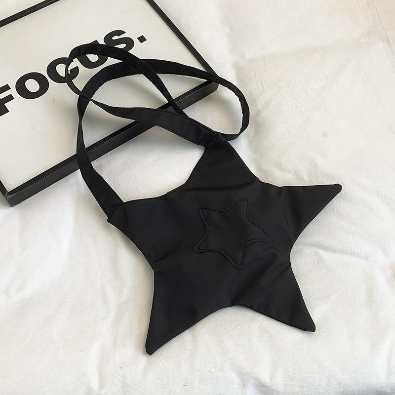 Y2k Star Shape Woman Nylon Crossbody Bag Cute Lightweight Vintage Girls Shoulder Bag Designer Aesthetic 2000s Red Purse Handbag чёрный
Y2k Star Shape Woman Nylon Crossbody Bag Cute Lightweight Vintage Girls Shoulder Bag Designer Aesthetic 2000s Red Purse Handbag чёрный