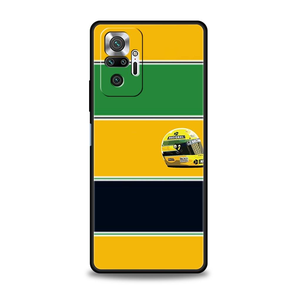 Ayrton Senna F1 Phone Case For Xiaomi Redmi Note 14 13 5G 10 11 12 Pro Plus 4G 14C 13C 12C 10C Black Cover Redmi Note 14 4G
Ayrton Senna F1 Phone Case For Xiaomi Redmi Note 14 13 5G 10 11 12 Pro Plus 4G 14C 13C 12C 10C Black Cover Redmi Note 14 4G