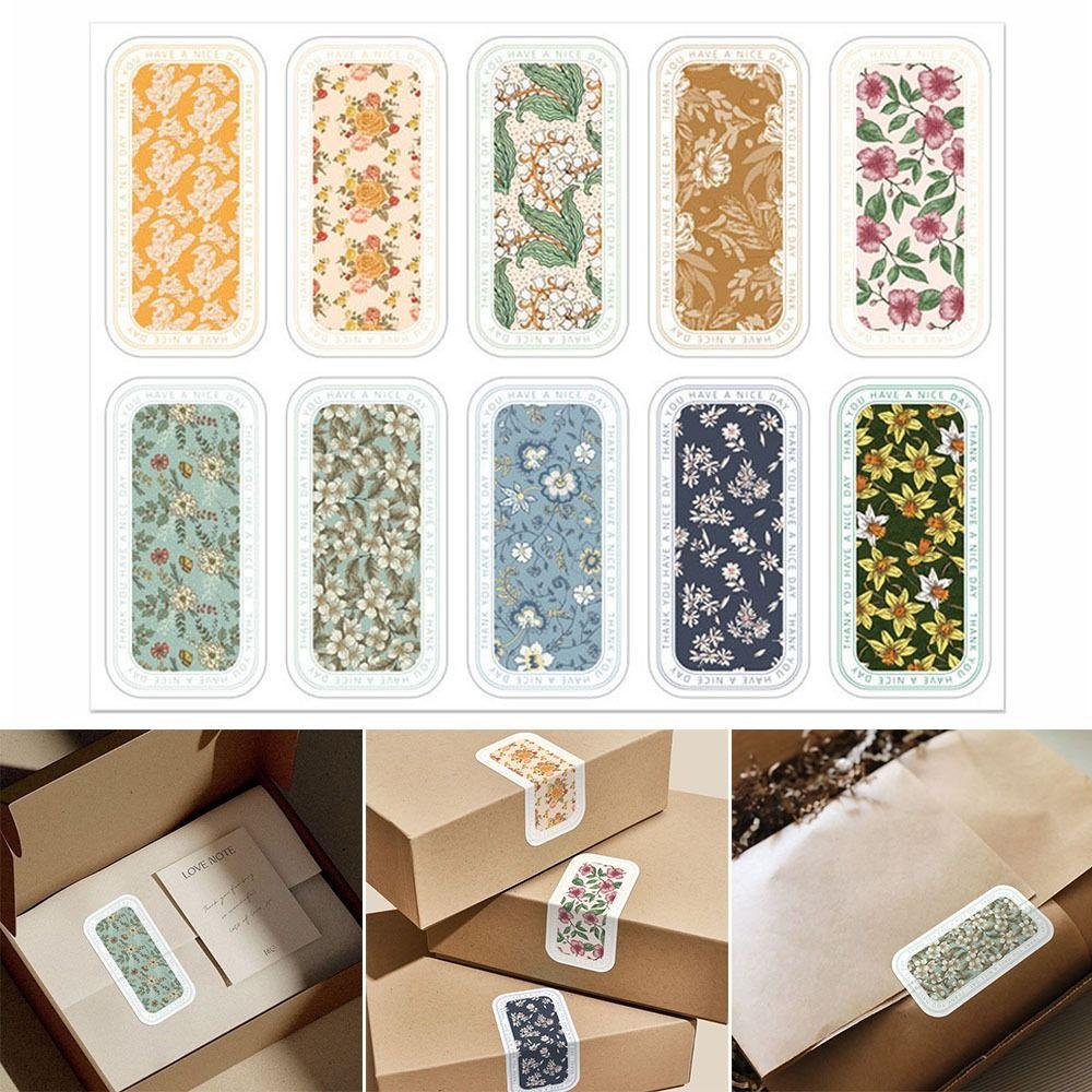 300Pcs Rectangular Packaging Stickers Adhesive Decorative Stickers Delicate Adhesive Sticker
300Pcs Rectangular Packaging Stickers Adhesive Decorative Stickers Delicate Adhesive Sticker