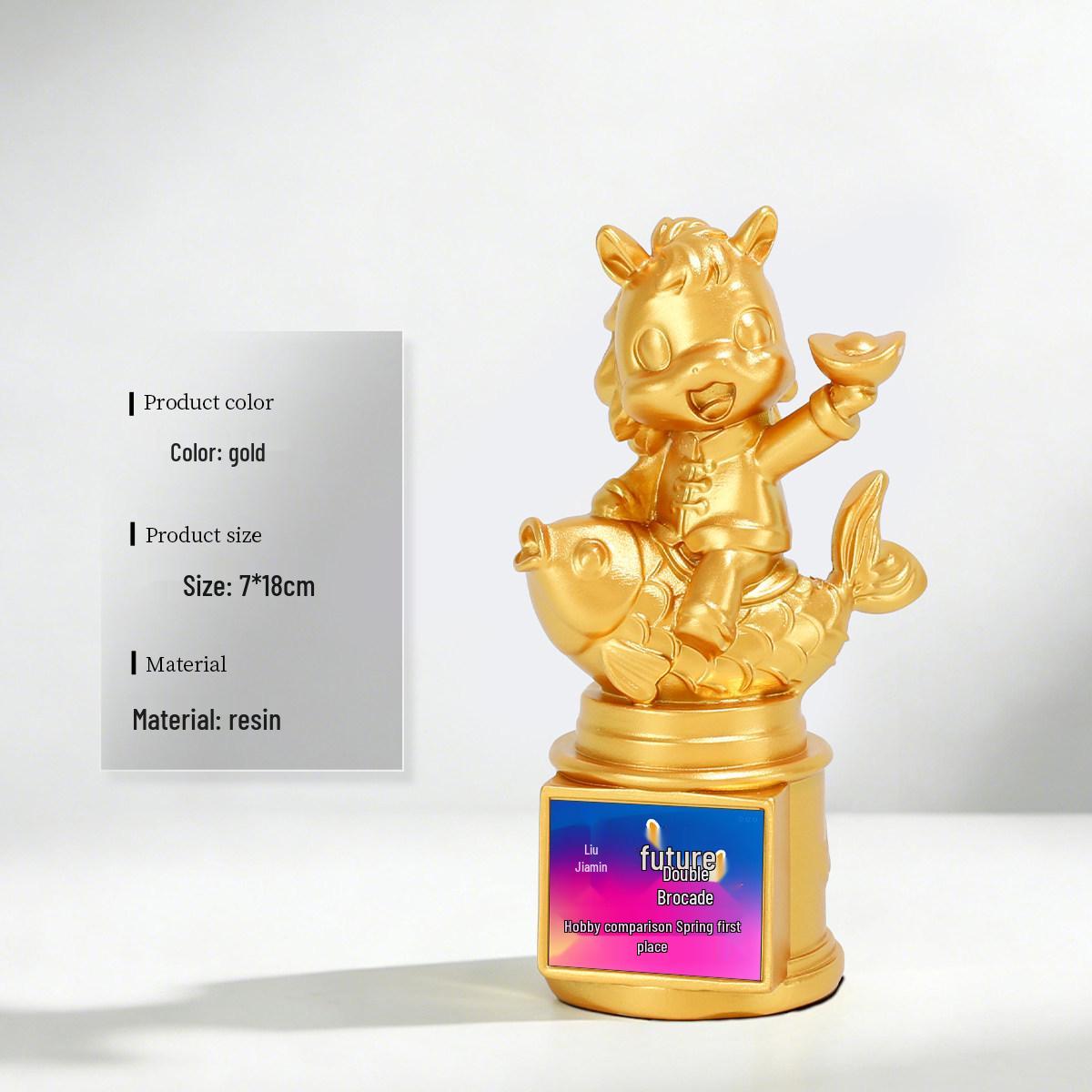 Year of the Horse Crystal Trophy - Creative Annual Meeting Award for Outstanding Employees
Year of the Horse Crystal Trophy - Creative Annual Meeting Award for Outstanding Employees