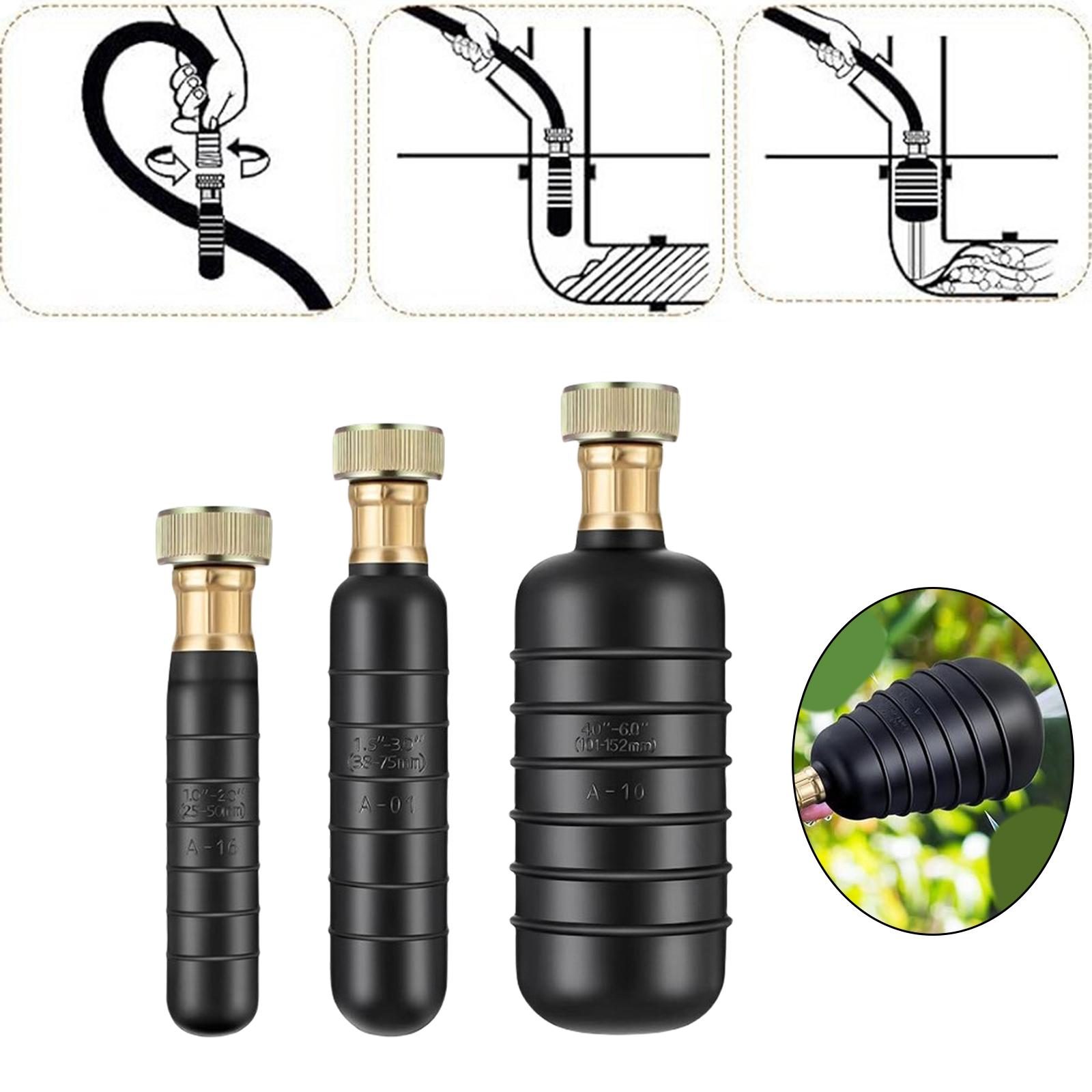 3Pcs Drain Cleaning Bladders 1 to 6Inch Pipes Bathroom Sinks Shower Drains Cleaner Kitchen Plumbing Hair Clog Remover
3Pcs Drain Cleaning Bladders 1 to 6Inch Pipes Bathroom Sinks Shower Drains Cleaner Kitchen Plumbing Hair Clog Remover
