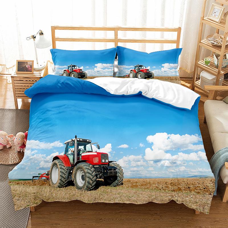 Boys Tractor Bedding Set Men Construction Cars Duvet Cover Pillowcase Teen Decor Single Twin King Size 100x135cm-2pcs
Boys Tractor Bedding Set Men Construction Cars Duvet Cover Pillowcase Teen Decor Single Twin King Size 100x135cm-2pcs
