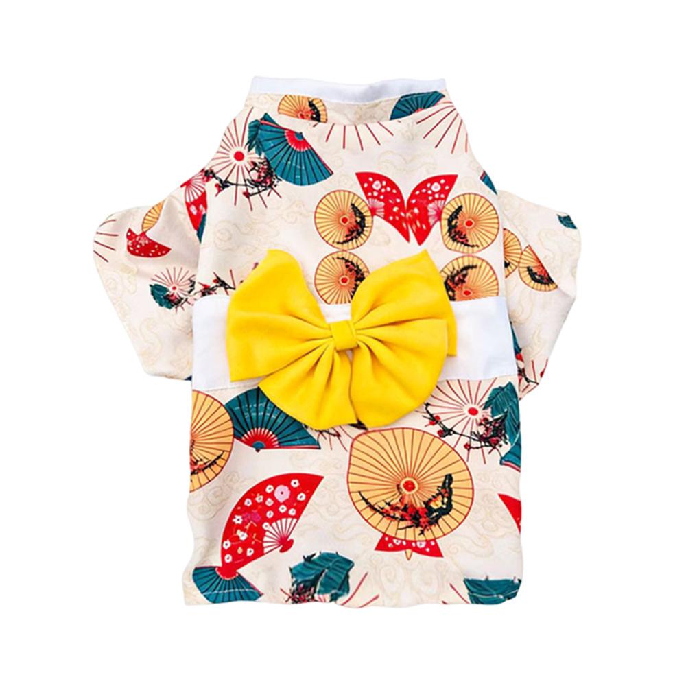 Japanese Pet Kimono with Bow Fan Print Puppy Dog Clothes for Small Dogs Corgi Shiba Inu Shetland Cat Dresses mascotas Clothing S-advise 1.5-3.5kg
Japanese Pet Kimono with Bow Fan Print Puppy Dog Clothes for Small Dogs Corgi Shiba Inu Shetland Cat Dresses mascotas Clothing S-advise 1.5-3.5kg
