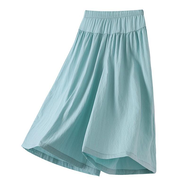 Летние брюки для девочек, тонкие брюки-юбки длиной восемь дюймов для девочек, свободные повседневные и непринужденные длинные брюки 130
Летние брюки для девочек, тонкие брюки-юбки длиной восемь дюймов для девочек, свободные повседневные и непринужденные длинные брюки 130