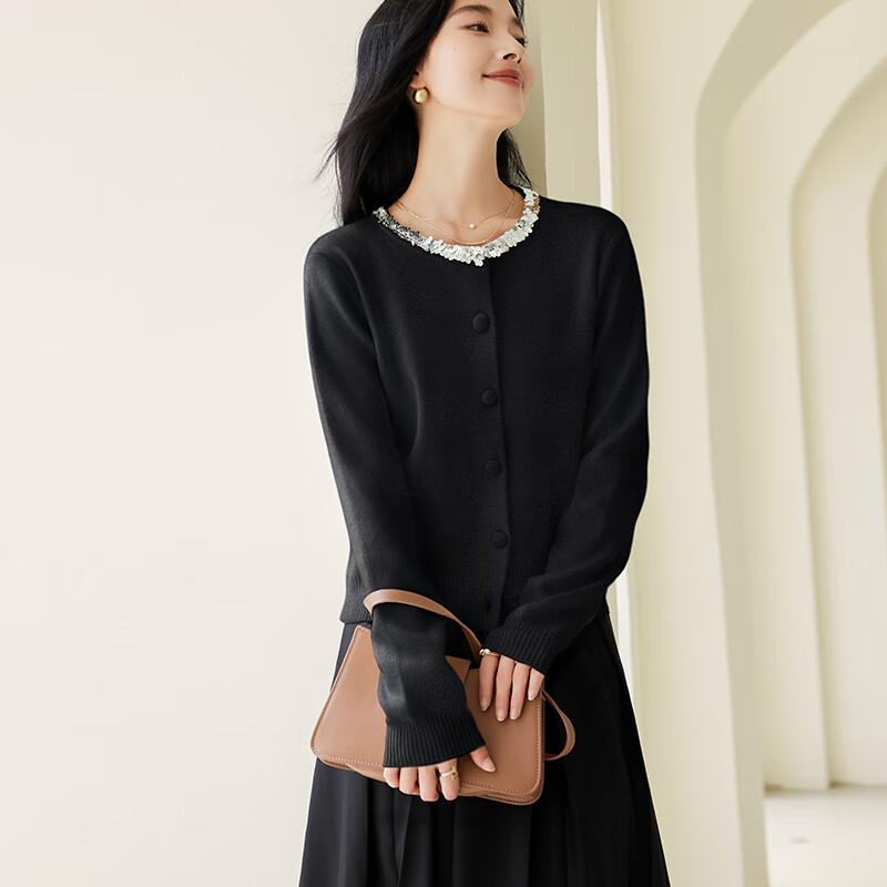 VICTORIA&VERA Women s Sequin Embroidered Round Neck Knit Cardigan XL
VICTORIA&VERA Women s Sequin Embroidered Round Neck Knit Cardigan XL