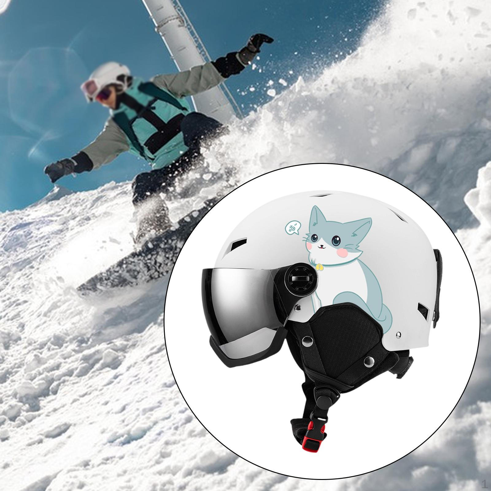 Горнолыжный шлем, защита головы, термостойкий, удобный для переноски, дышащий, зимние очки, спортивный козырек для S
Горнолыжный шлем, защита головы, термостойкий, удобный для переноски, дышащий, зимние очки, спортивный козырек для S