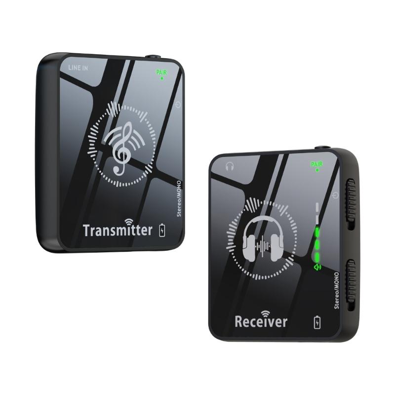 Stable Connection Wireless Sound Transmission Equipment One-to-Many Low Latency Suitable for Musicians and Performers 1
Stable Connection Wireless Sound Transmission Equipment One-to-Many Low Latency Suitable for Musicians and Performers 1