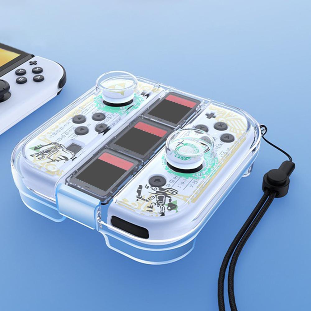 For Nintendo Switch Joy-Con Storage Case Dust-Proof Clear PC Protective Box with Lanyard A
For Nintendo Switch Joy-Con Storage Case Dust-Proof Clear PC Protective Box with Lanyard A