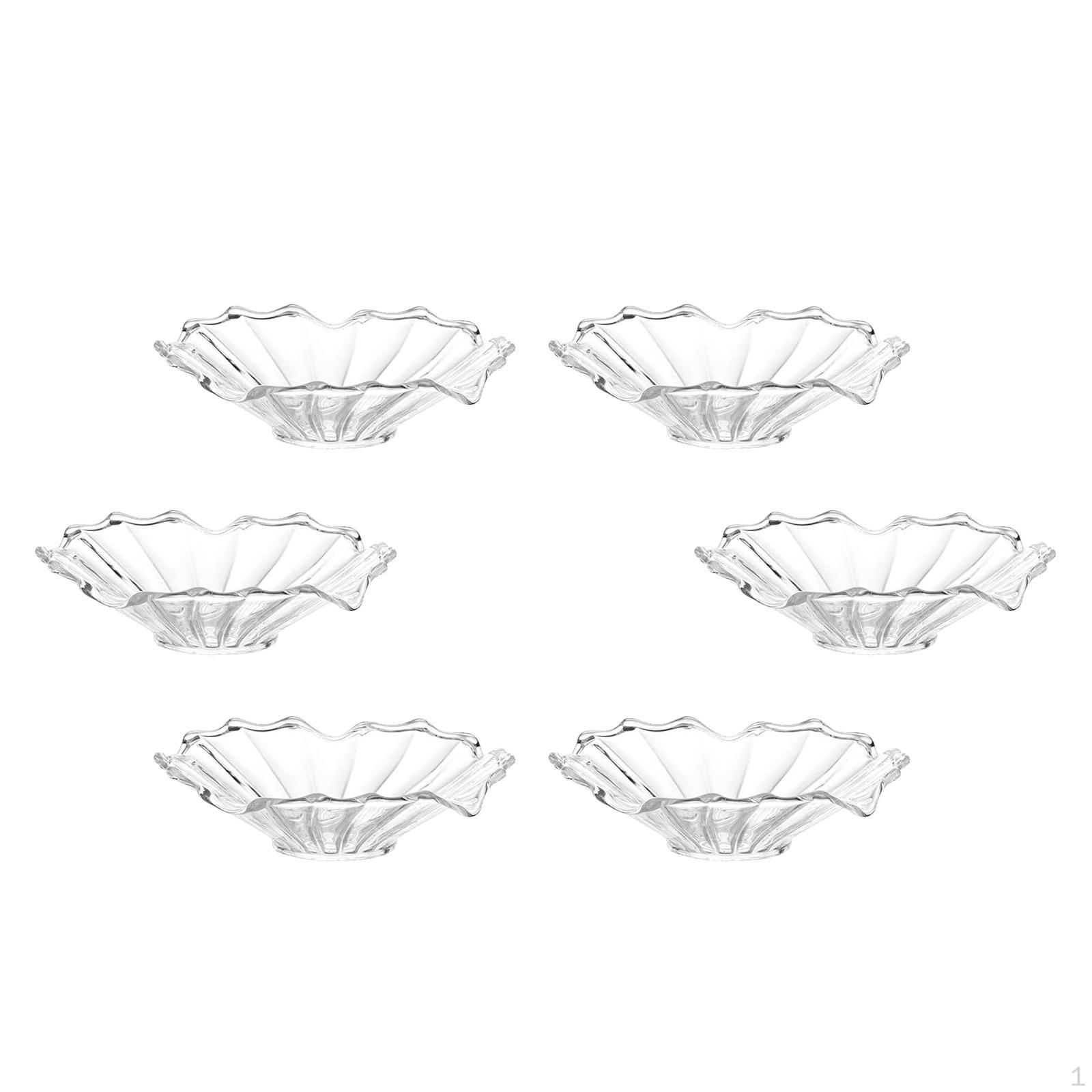 6 штук Защитные кольца-поддоны для стекающего воска для подсвечников, диски, стеклянные бобеши Ribbed Petal
6 штук Защитные кольца-поддоны для стекающего воска для подсвечников, диски, стеклянные бобеши Ribbed Petal