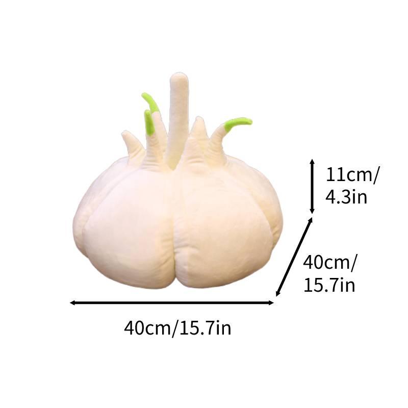 Cute Plush Garlic Toy Soft And Huggable!
Cute Plush Garlic Toy Soft And Huggable!