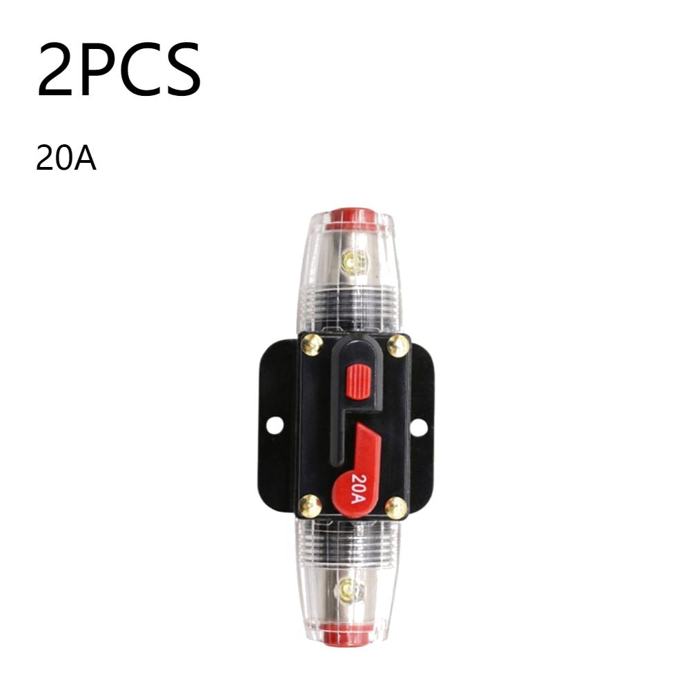 Short Protection Fuse Holder Resettable Circuit Breaker 20A/30A/40A/50A/60A/80A/100A/125A/150A Car Truck Audio Resettable Fuse
Short Protection Fuse Holder Resettable Circuit Breaker 20A/30A/40A/50A/60A/80A/100A/125A/150A Car Truck Audio Resettable Fuse