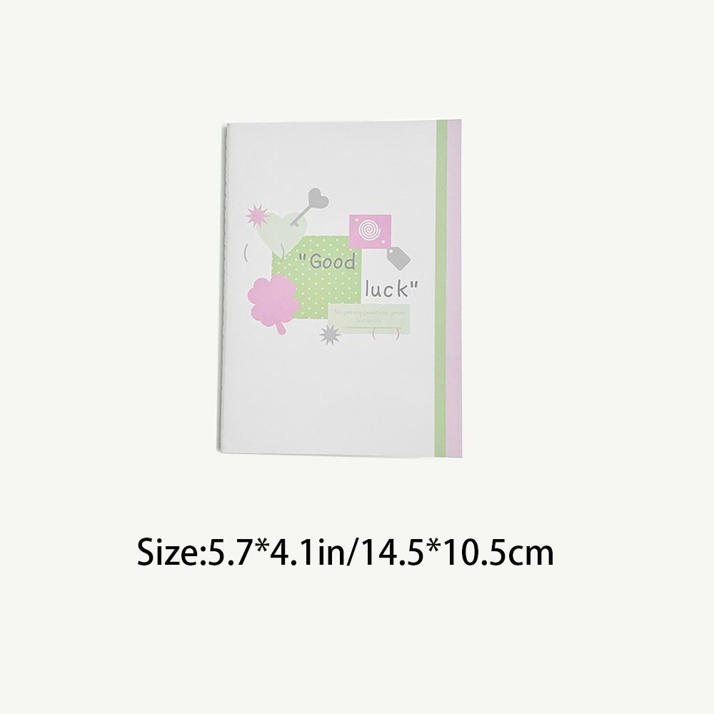 Mini Clover House Strawberry Ins Wind Set Page Collage Booklet Diary High Beauty Notebook. Color inner page
Mini Clover House Strawberry Ins Wind Set Page Collage Booklet Diary High Beauty Notebook. Color inner page