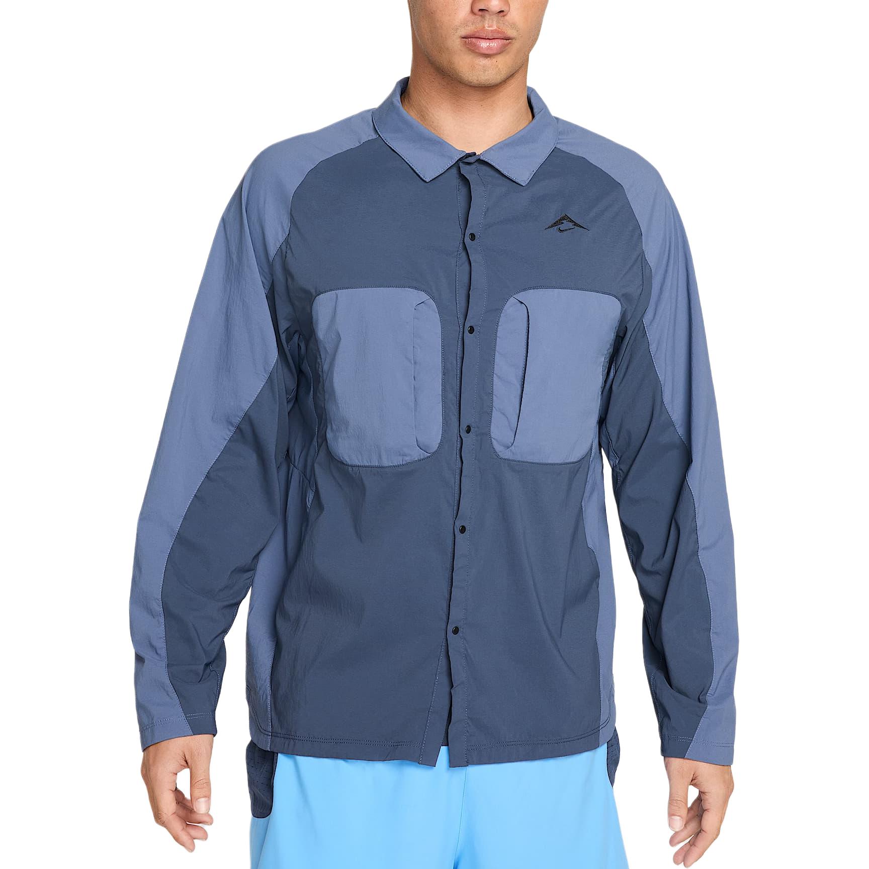 Nike Trail Dry Fit Adv Uv Comfortable Casual Long Sleeve Shirt Men shirts Thunder-Blue Diffusion-Blue Black HJ5080-437 M
Nike Trail Dry Fit Adv Uv Comfortable Casual Long Sleeve Shirt Men shirts Thunder-Blue Diffusion-Blue Black HJ5080-437 M