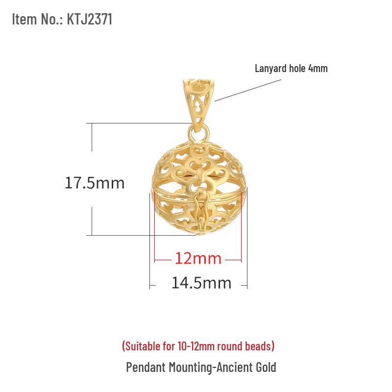 Ancient-Style S925 Sterling Silver Auspicious Cloud Pendant Necklace with Hollow Bead Holder for Women S925 Silver
Ancient-Style S925 Sterling Silver Auspicious Cloud Pendant Necklace with Hollow Bead Holder for Women S925 Silver