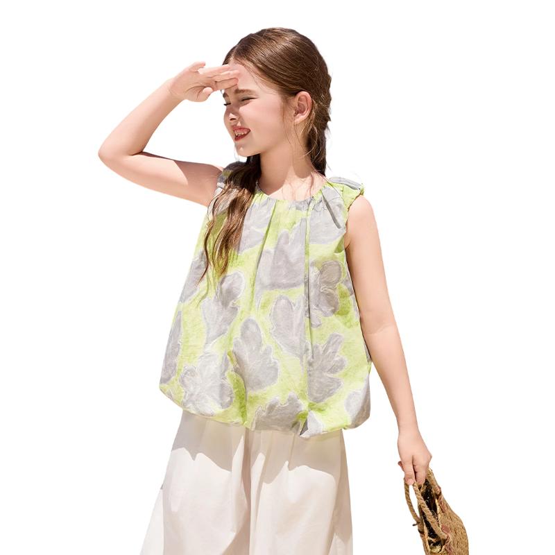 ASK JUNIOR Girls Sleeveless Graffiti Print Bud-shaped Top 150
ASK JUNIOR Girls Sleeveless Graffiti Print Bud-shaped Top 150