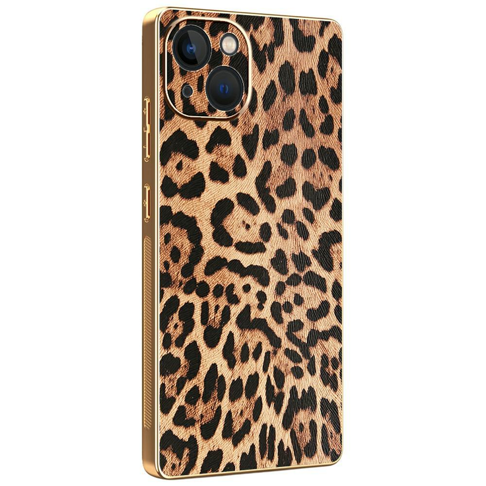 For iPhone 13 Case Leopard Print PU Leather Coated PC+TPU Electroplating Phone Cover A
For iPhone 13 Case Leopard Print PU Leather Coated PC+TPU Electroplating Phone Cover A