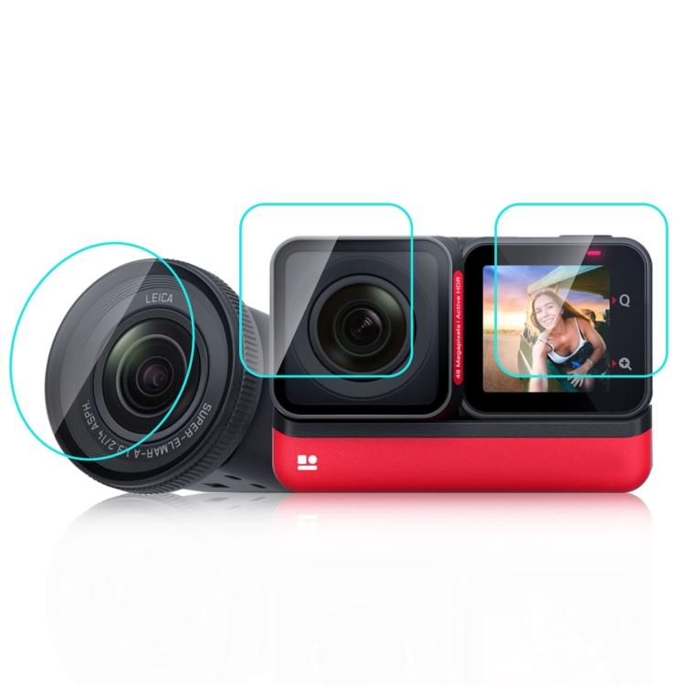 For Insta360 One RS PULUZ 3 in 1 Screen + 4K Lens + Leica Lens Tempered Glass Film(Transparent) прозорий
For Insta360 One RS PULUZ 3 in 1 Screen + 4K Lens + Leica Lens Tempered Glass Film(Transparent) прозорий
