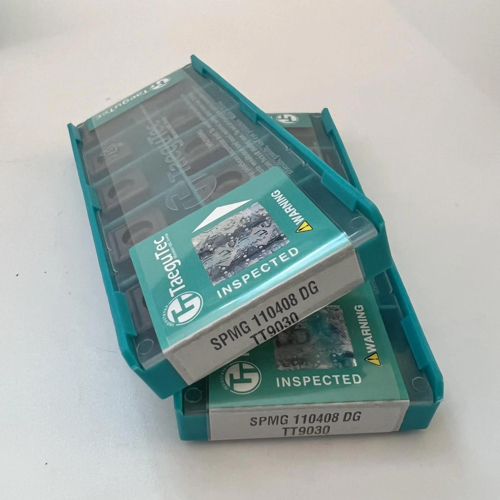 TaeguTec / SPMG110408DG TT9030 /Original genuine CNC alloy blade 10 PCS
TaeguTec / SPMG110408DG TT9030 /Original genuine CNC alloy blade 10 PCS