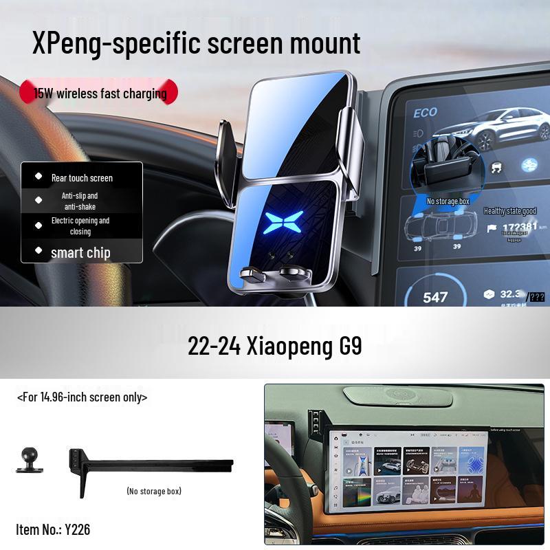 XPeng P Series Car Phone Holder: Compatible with P7+, P5, Mona M03, G6, G9, X9, G3i. Ideal for navigation and accessory mounting.
XPeng P Series Car Phone Holder: Compatible with P7+, P5, Mona M03, G6, G9, X9, G3i. Ideal for navigation and accessory mounting.