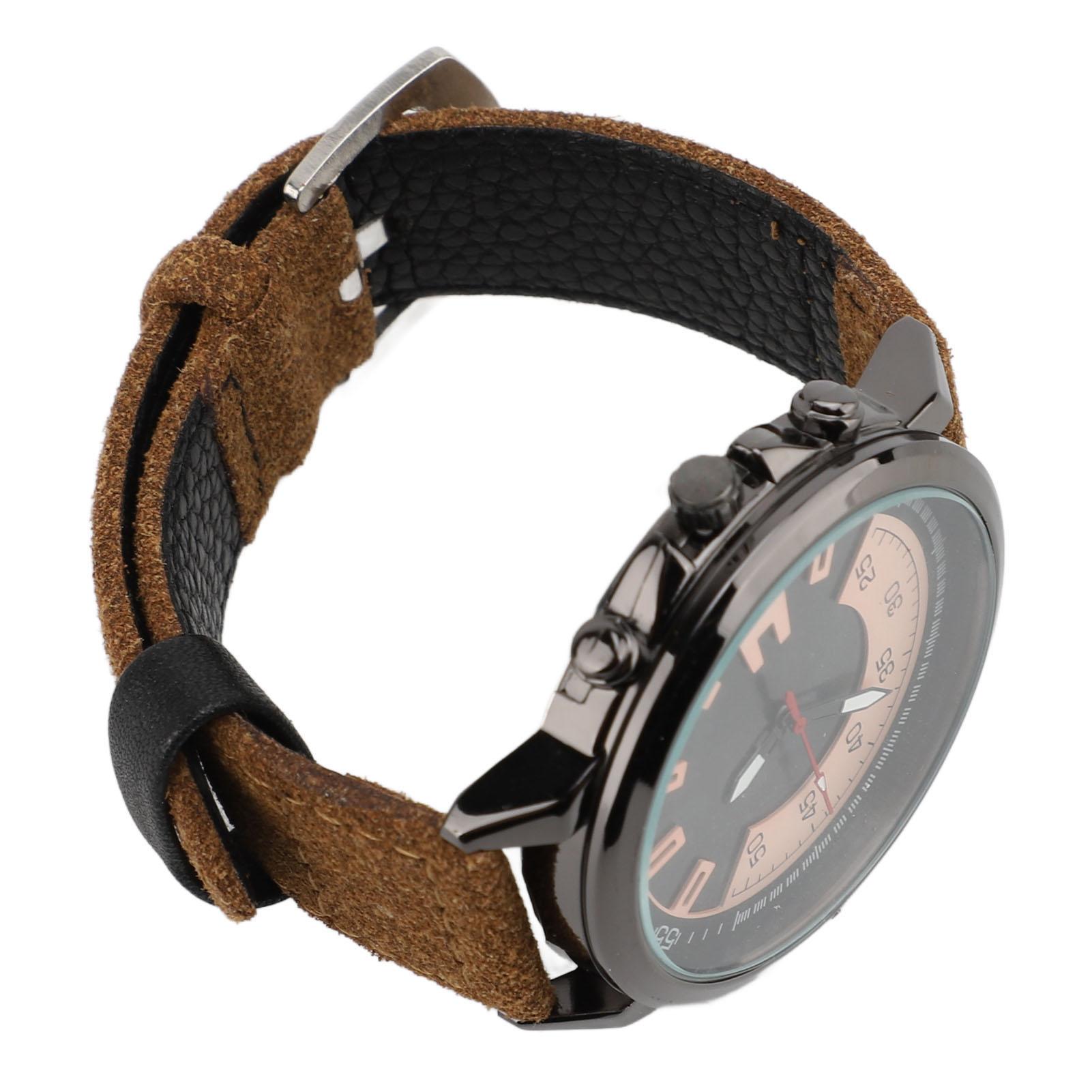 Quartz Men Watch Minimalist Thin Fashion Casual Quartz Wristwatch with Retro Watch Band for Meeting Business
Quartz Men Watch Minimalist Thin Fashion Casual Quartz Wristwatch with Retro Watch Band for Meeting Business